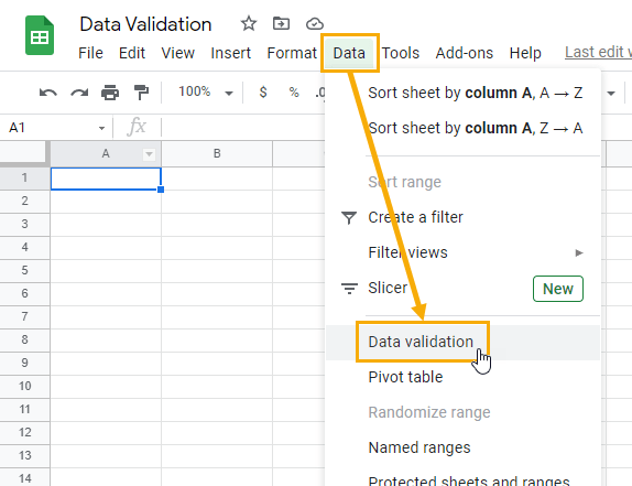 The Definitive Guide To Data Validation In Google Sheets Ok Sheets