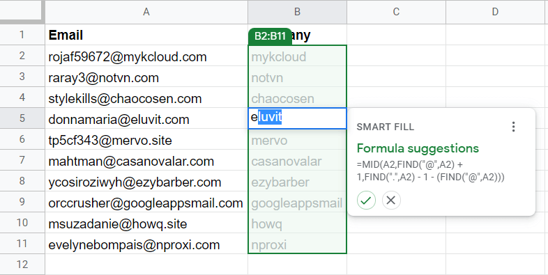 Everything You Need To Know About Smart Fill In Google Sheets [10 ...