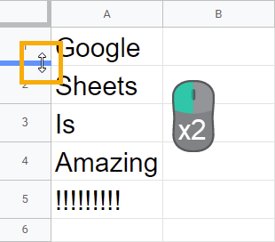 4 Ways To Change Row Height In Google Sheets Ok Sheets