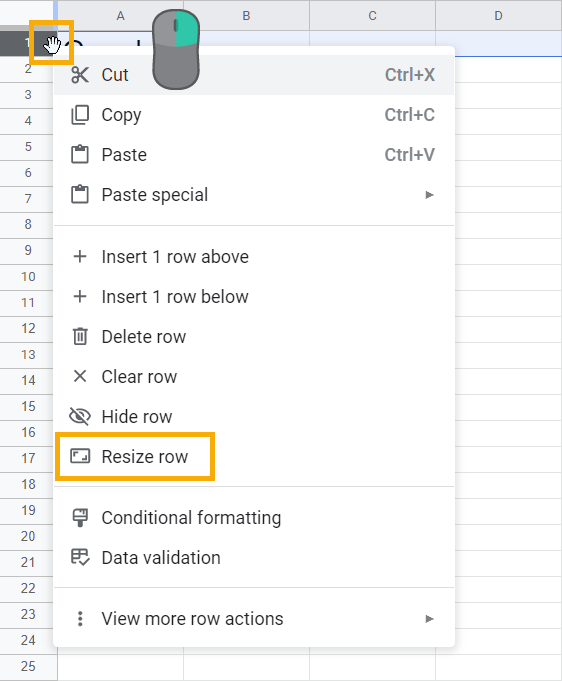 4 Ways to Change Row Height in Google Sheets | Ok Sheets