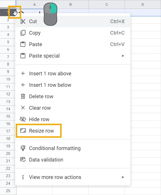 4 Ways to Change Row Height in Google Sheets Ok Sheets