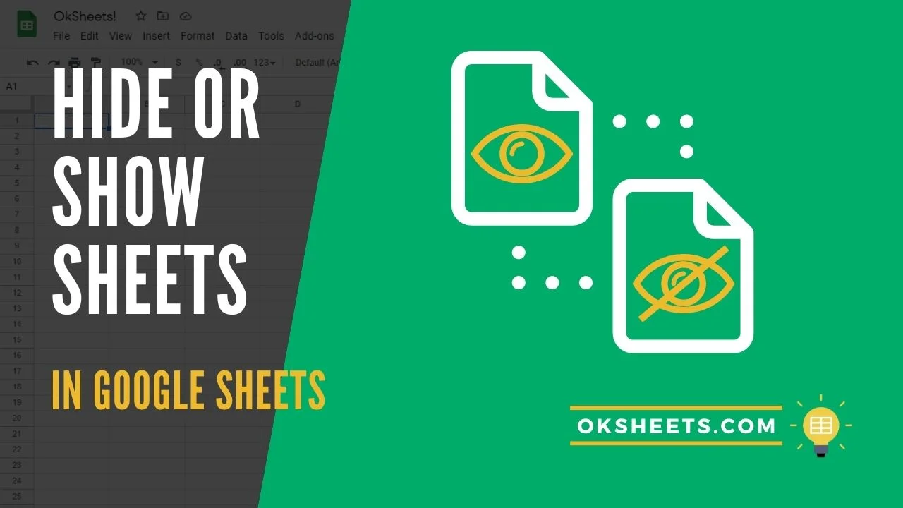 9 Ways to Hide and Unhide Sheets in Google Sheets