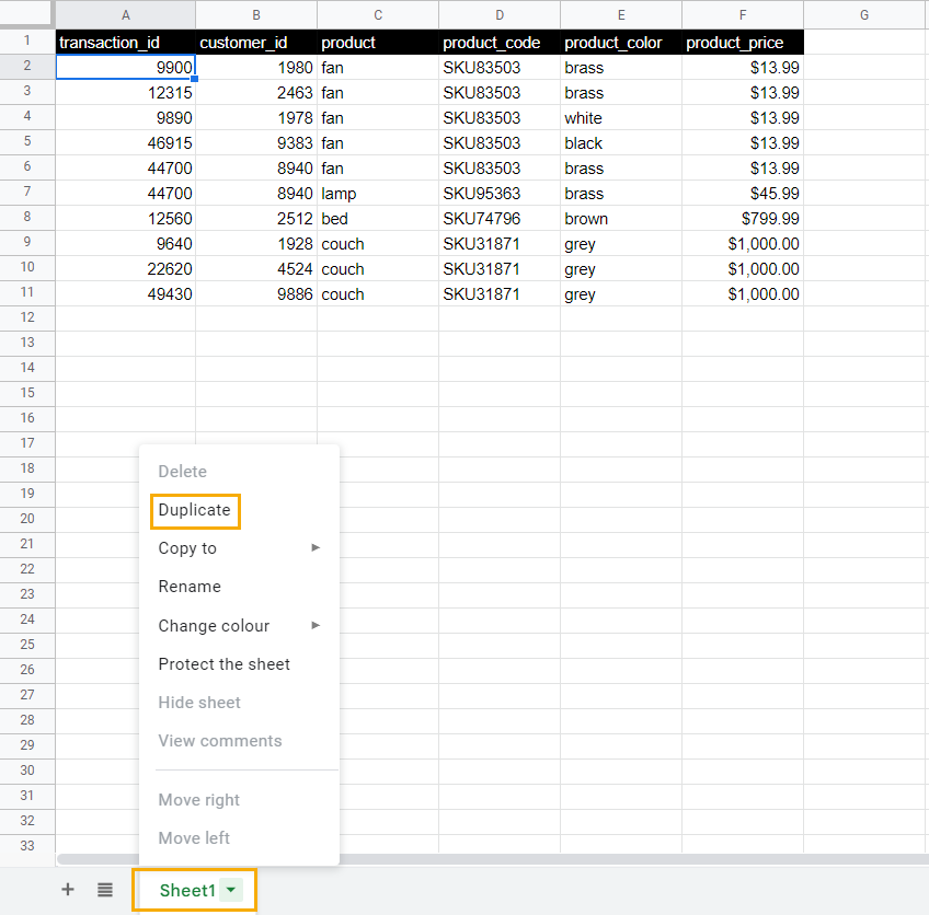 5 Ways To Copy A Sheet Tab In Google Sheets Ok Sheets