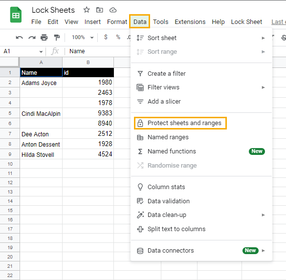 How To Unlock A Sheet In Google Sheets Ok Sheets