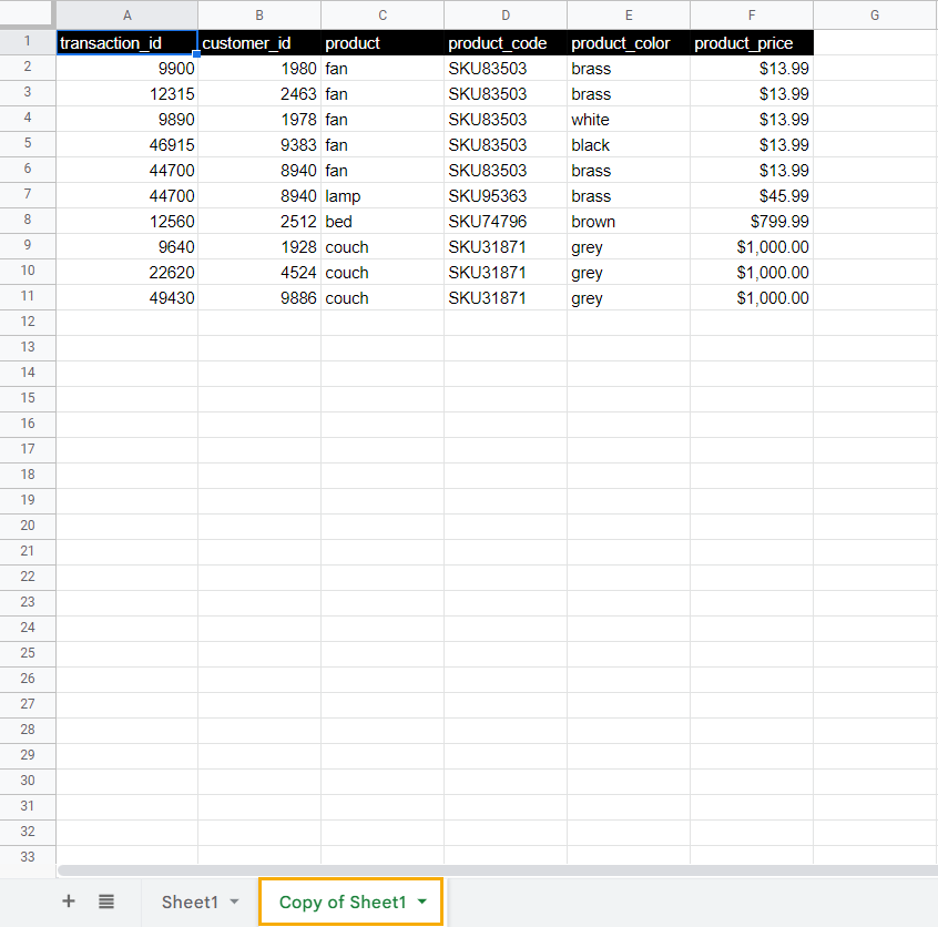 5 Ways to Copy a Sheet Tab in Google Sheets | Ok Sheets