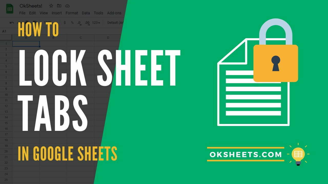 4 Ways to Lock a Sheet in Google Sheets